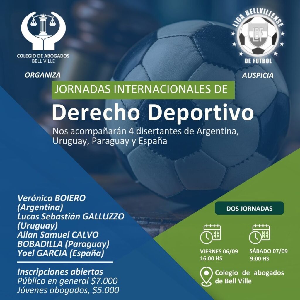 Jornadas Internacional de Derecho Deportivo