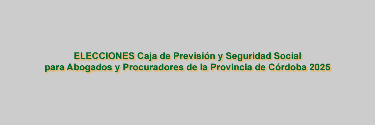Publicación de Padrones Provisorios – Elecciones Caja de Previsión 2025
