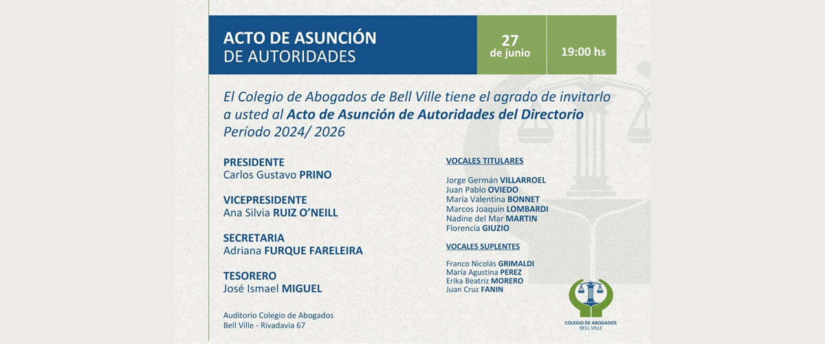 Asunción Autoridades 2024/2026