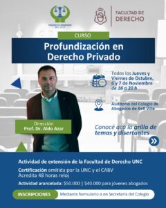 Curso: Profundización en Derecho Privado